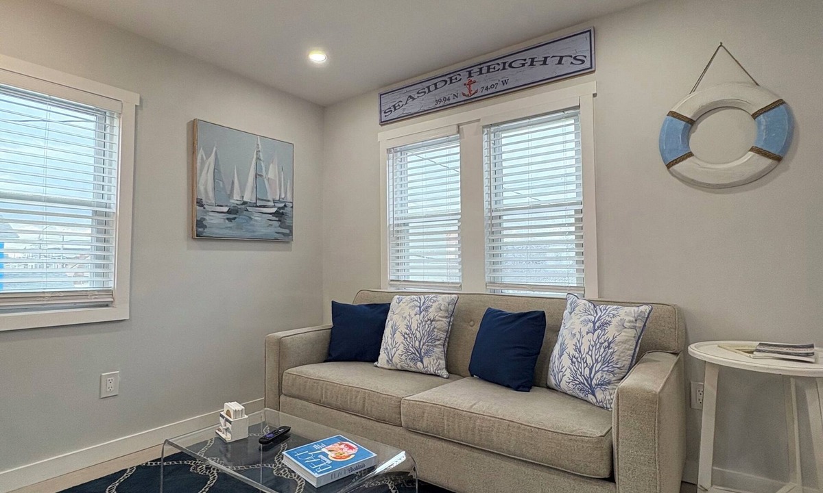 Seaside Heights Apartment | 1.5 Blocks to Beach & Boardwalk Free Parking Family Friendly FremontBeachHouse