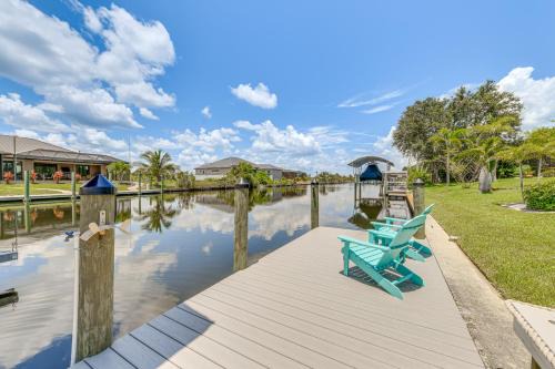 South Gulf Cove House | 12 Mi to Gulf: Port Charlotte Home w/Boat Dock