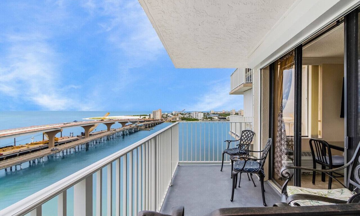 Fort Myers Beach Apartment | 12th Floor Retreat with Unmatched Gulf & Bay Views