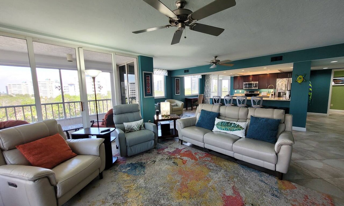 Vanderbilt Beach Condo | 2 Bedroom & 2 Bath Direct View of Gulf & Bay! Wrap Around Lanai! Summer Special