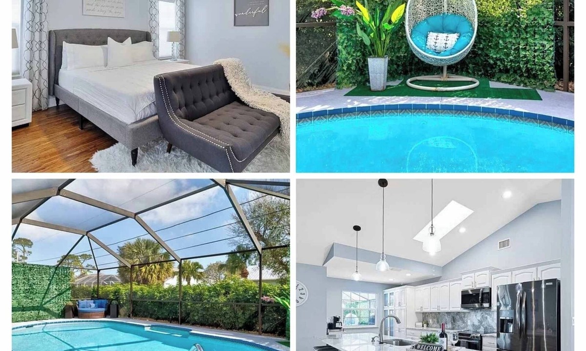 Sebastian Highlands House | 3 Br 2 Ba Saltwater pool Florida Oasis