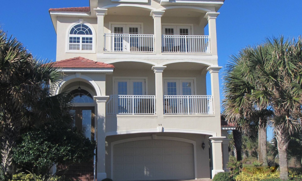 Palm Coast House | 4 King beds and En Suite Bathrooms - Ocean & Lake view, Elevator, 2 heated pools