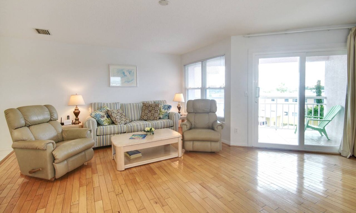 Treasure Island Condo | Amadeus 6 Waterfront with Pool and Dock-Great Central Location!