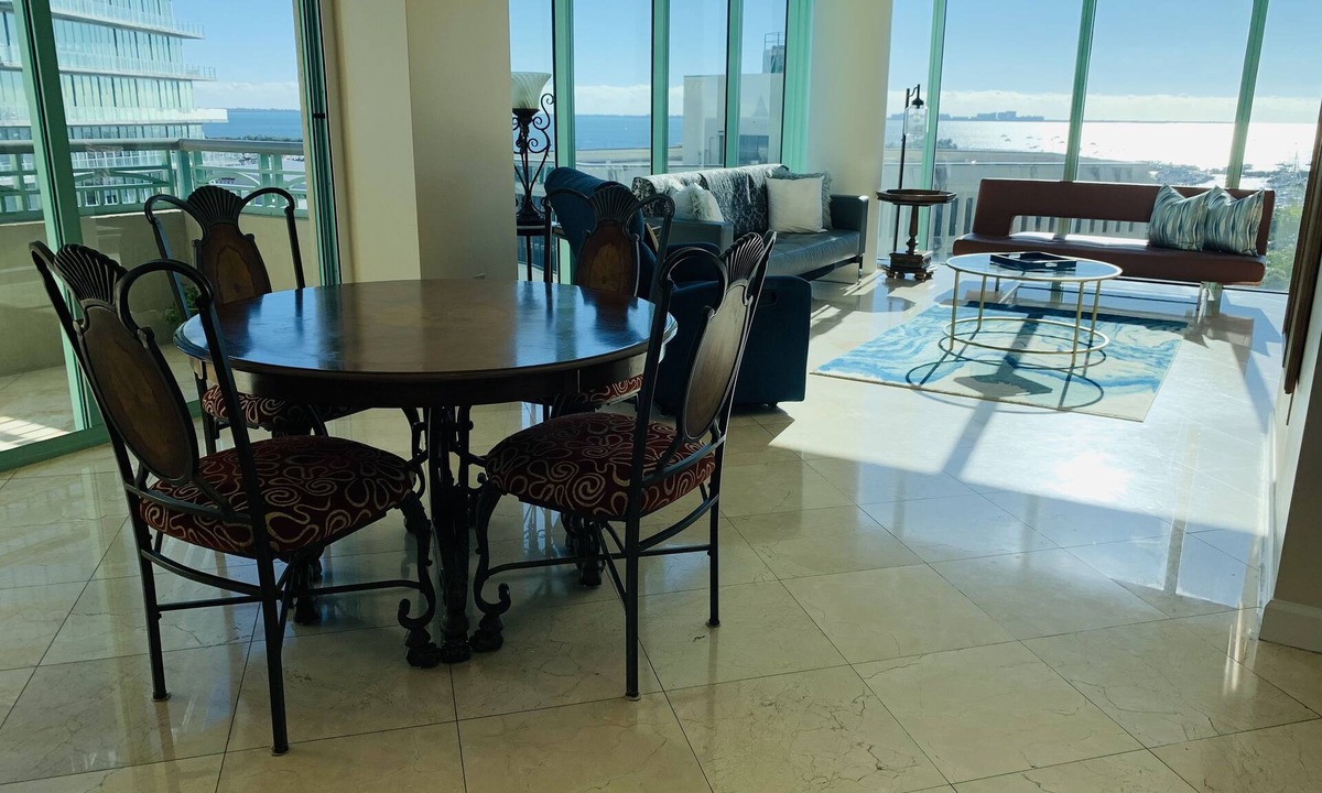 Coconut Grove Condo | BAYFRONT Luxury Ritz Residences Condo with amazing ocean views, free parking
