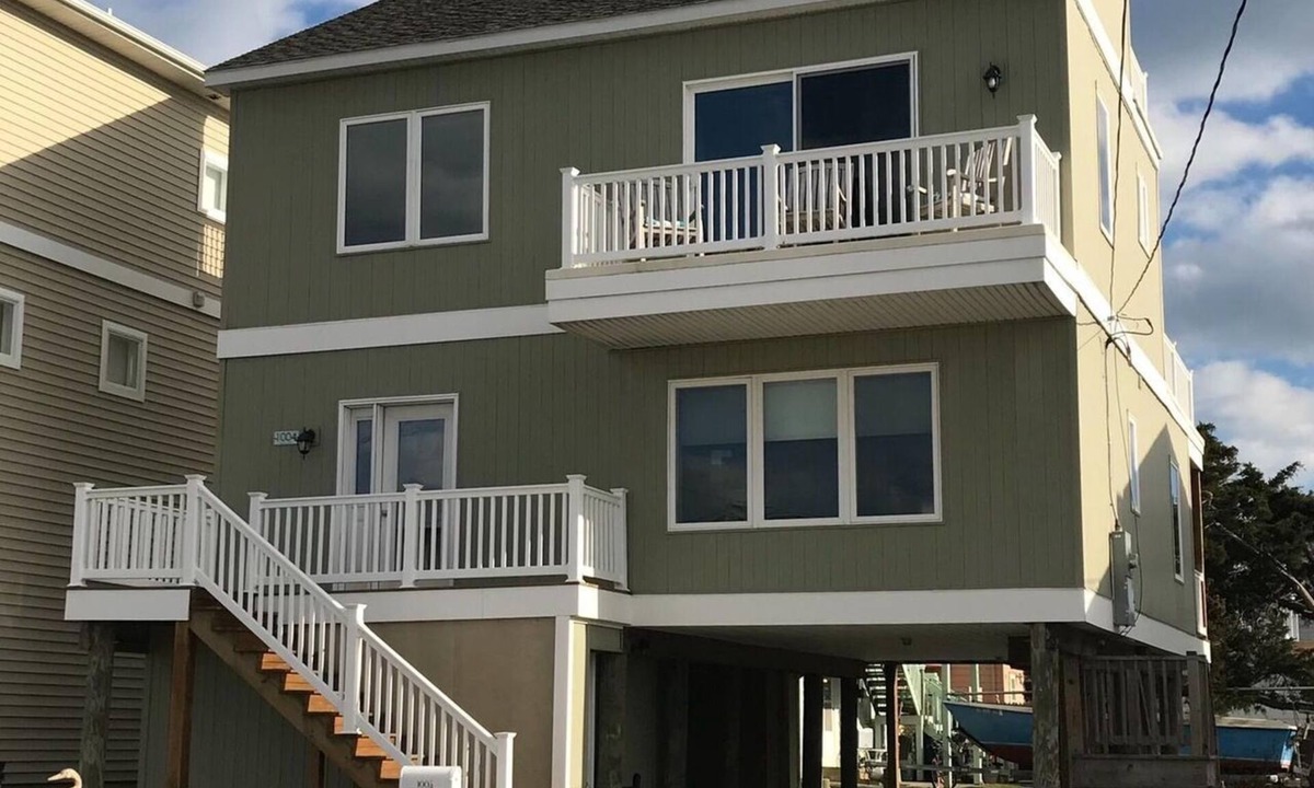 Brigantine House | Beach Block Getaway - Decks and Views in North Brigantine