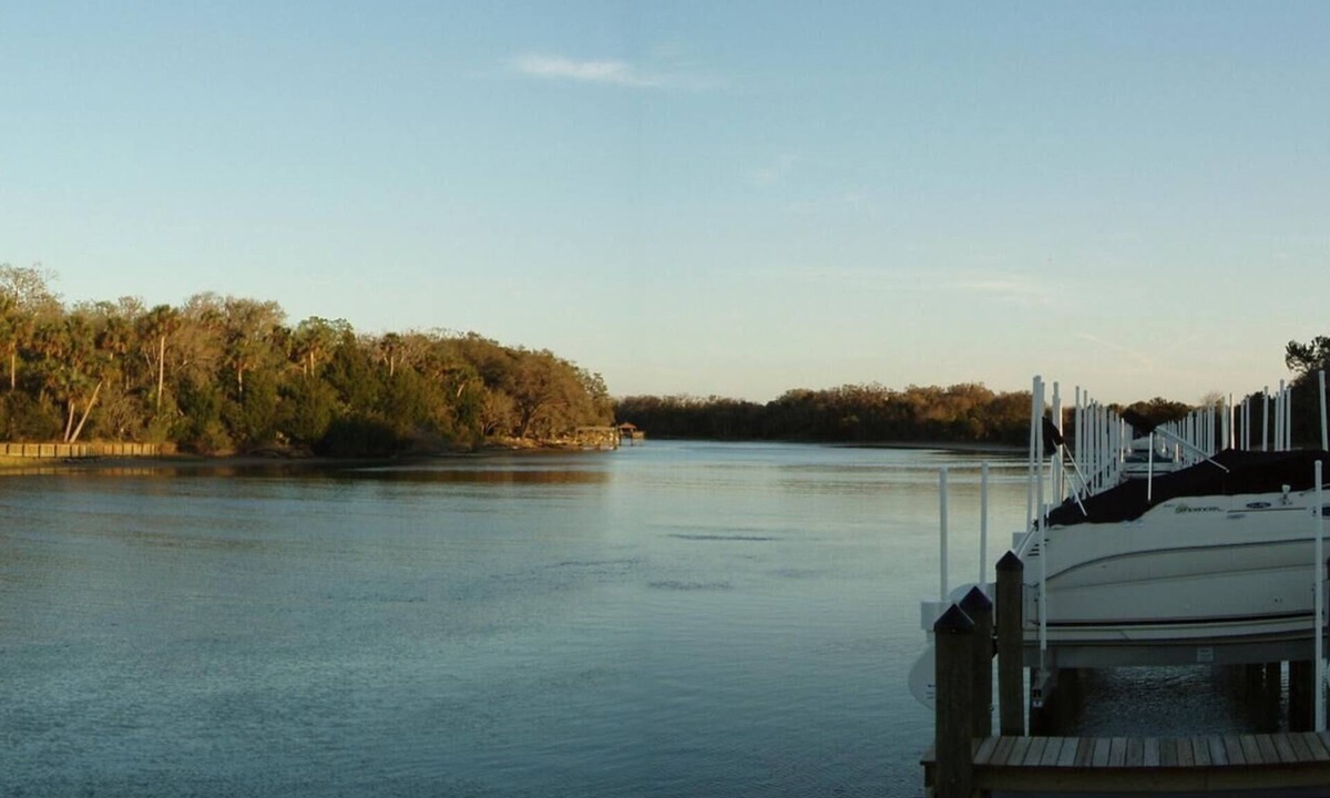 Palm Coast Condo | Beautiful Waterfront Canopy Walk Condo!
