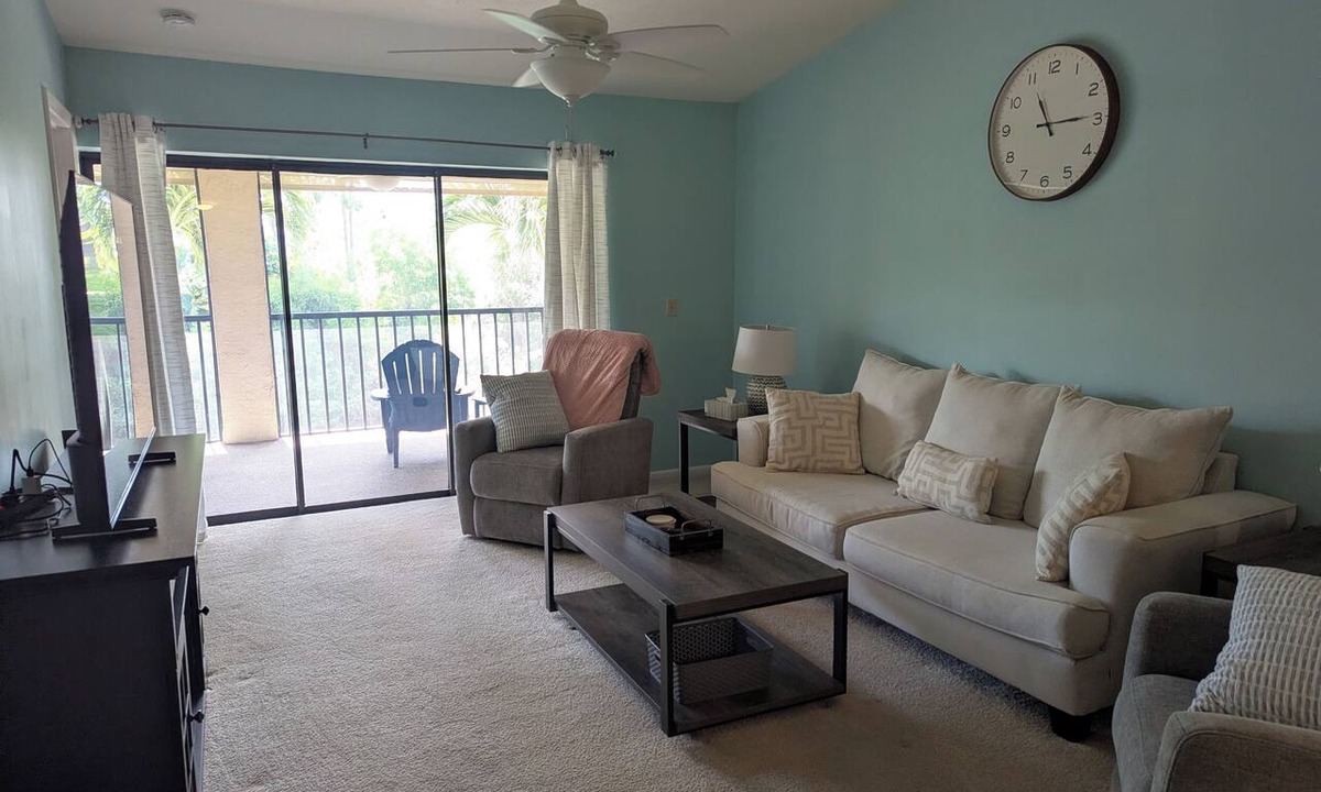 Riverbend Country Club Condo | Charming/Quiet Furnished 2-bedroom, 2-bath condo in North Fort Myers