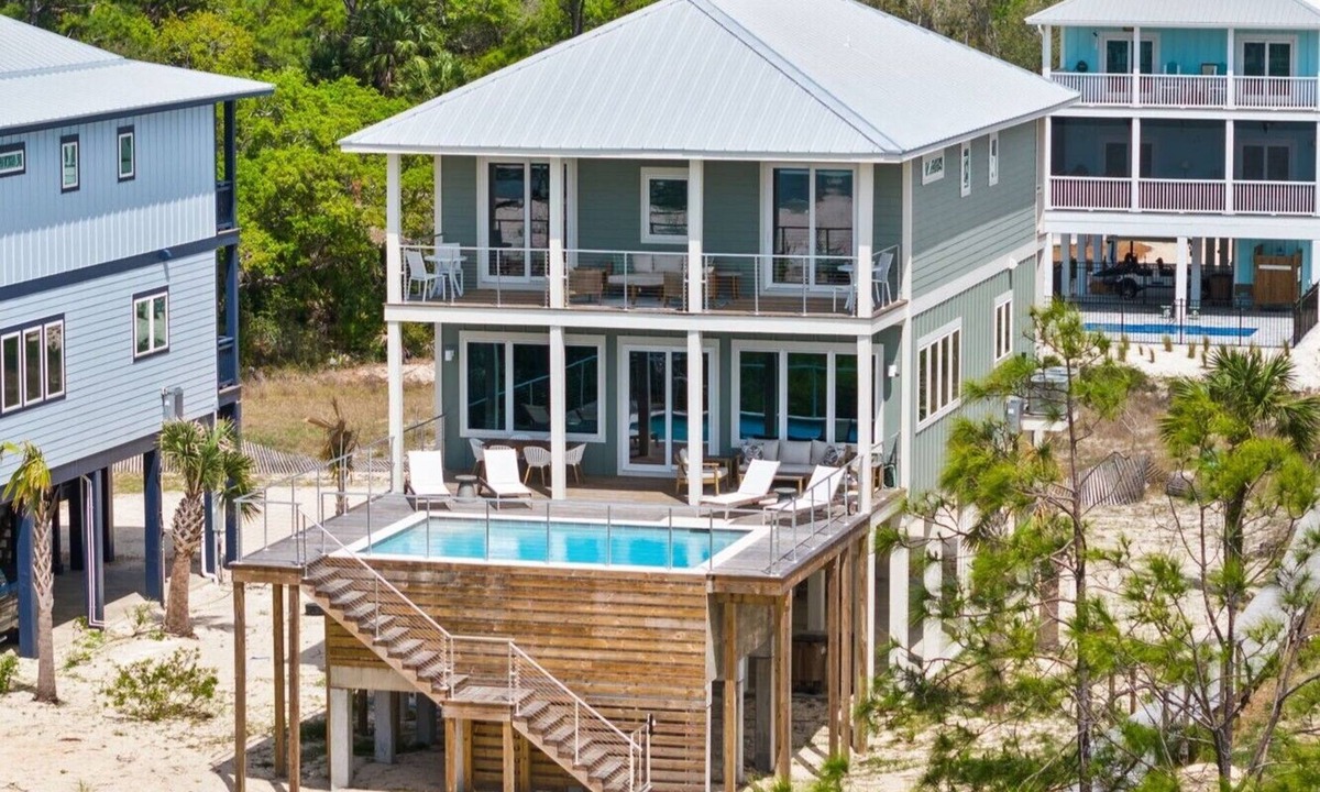 Indian Pass House | Cocoplum: Beachfront, Private Pool, Pet Friendly