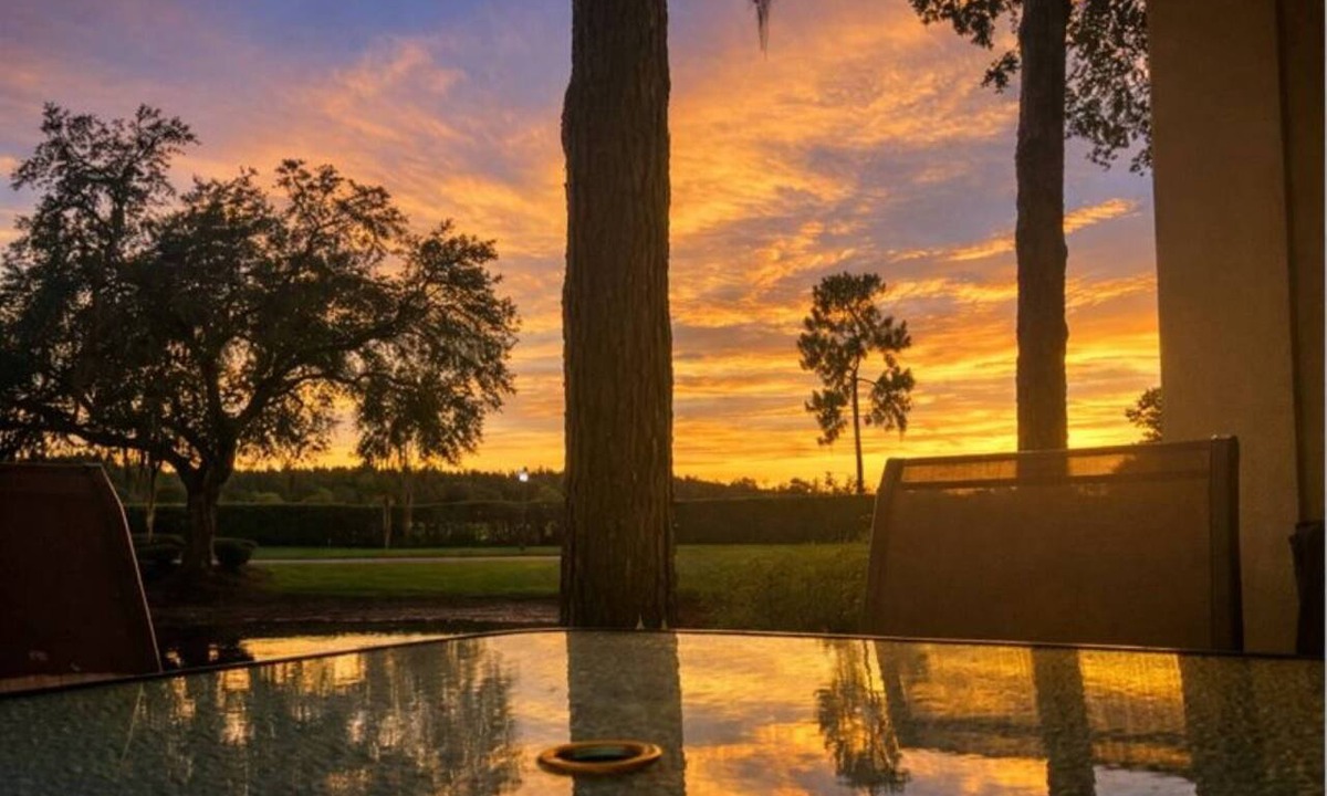 Wesley Chapel Condo | Corner Unit Pond View Retreat | Ground Floor | Patio | Optional Saddlebrook Resort Amenities
