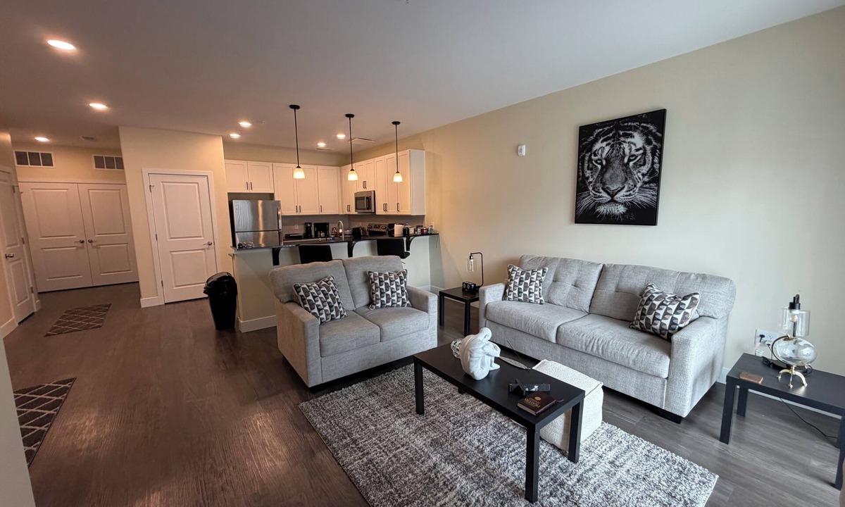 Dover Apartment | Cozy 2-bedroom apartment in Dover, walking distance to the Motor Speedway.
