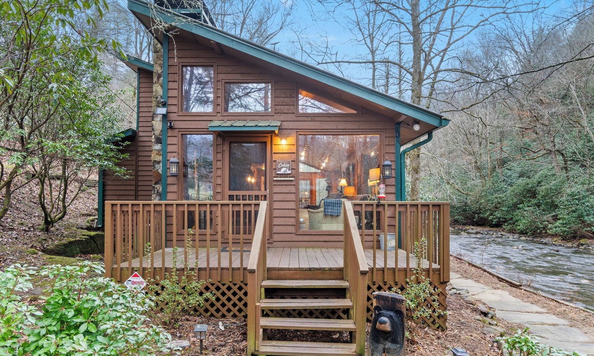 Hayesville House | Creekside - Firepit - Hiking Nearby - Family Friendly