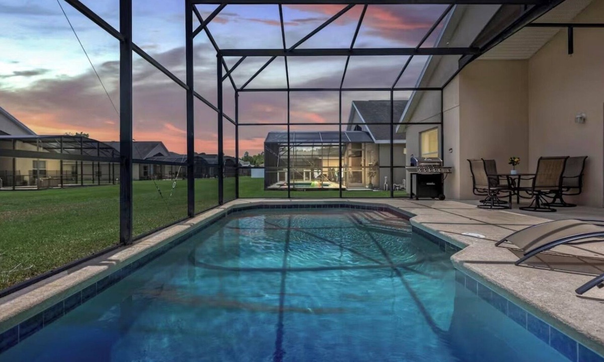 Crystal Cove House | Disney & Universal Escape 4 Bedroom Private Pool Orlando Theme Parks