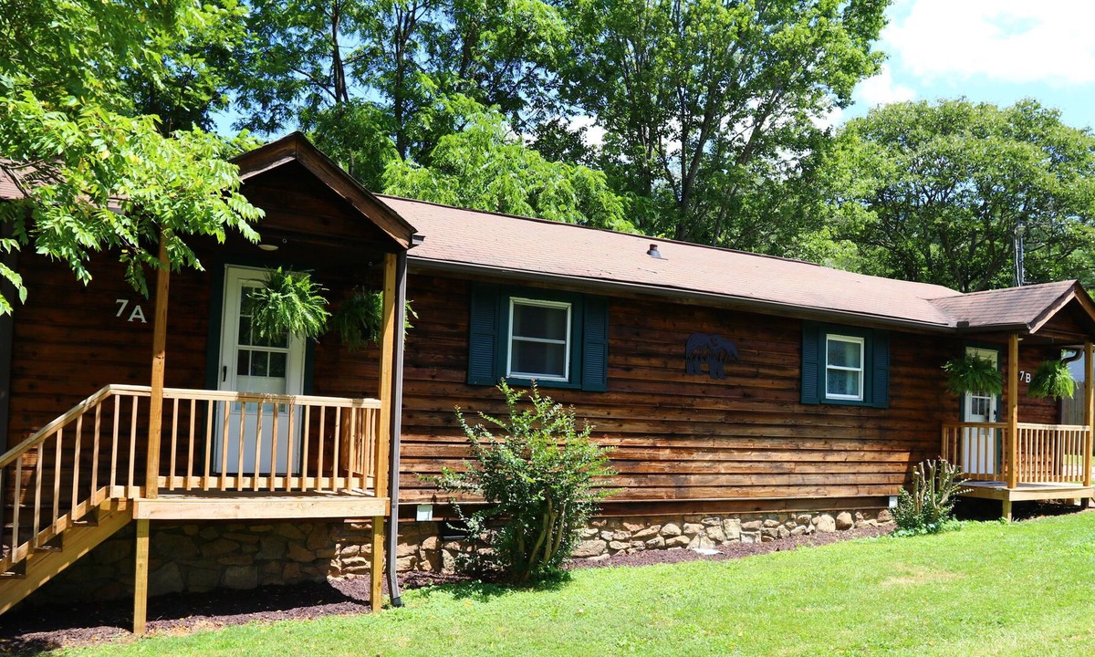 Candler Cottage | Duplex Cottage w/Fireplace & Firepit. 10 mi to Downtown Asheville.