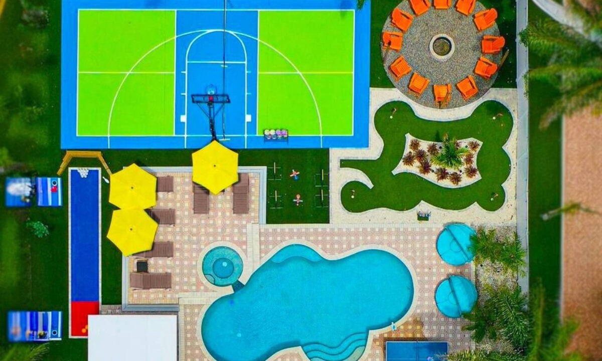 Seminole House | Electric Tropicana! Pickleball, Mini Golf, Pool