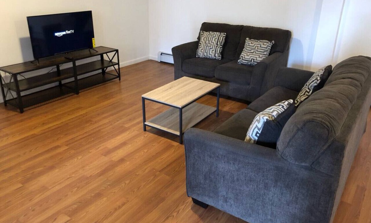 Elizabeth Apartment | Entire 3,000 sf loft floor, sleeps 10, direct NYC train 5-minute walk