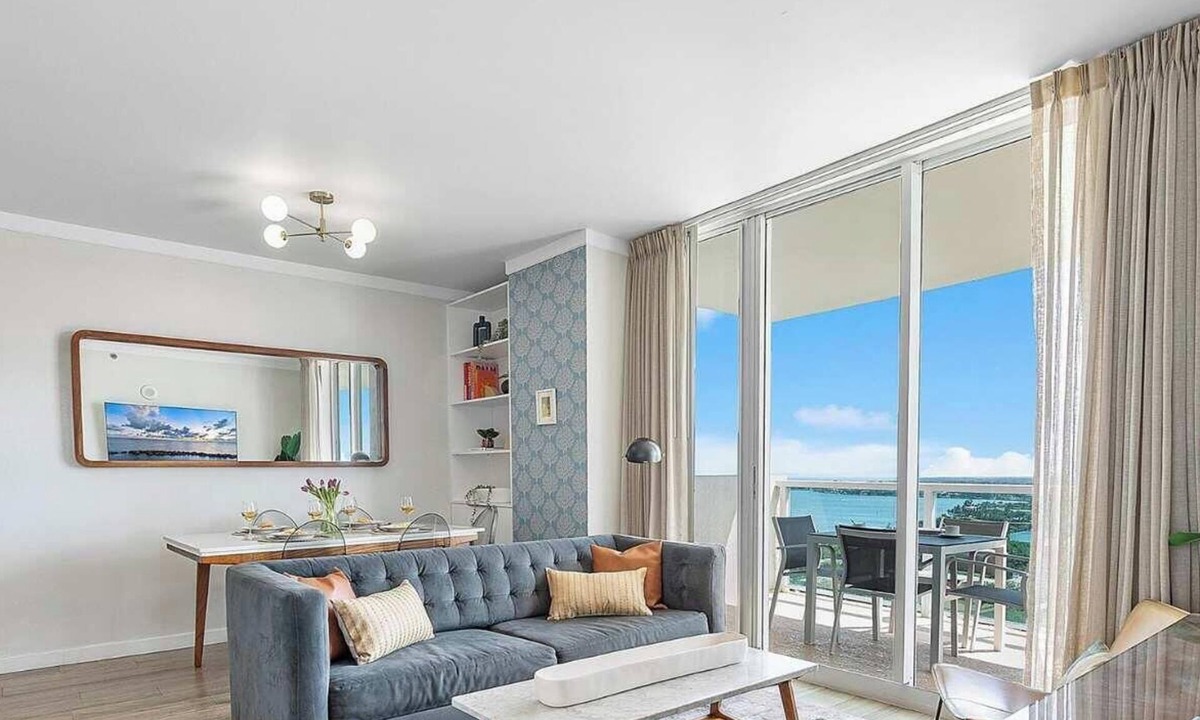 Coconut Grove Apartment | Major international sporting event Prep: Grove Luxe Balcony & Bay View