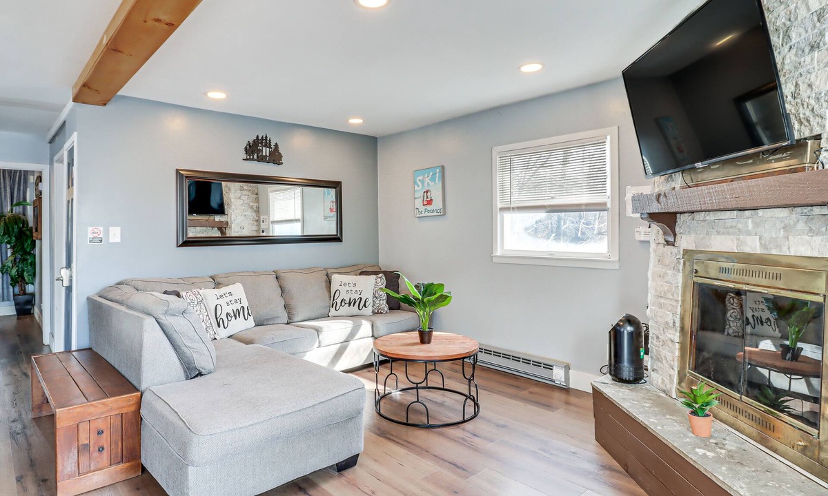 Long Pond House | Fire Pit + Game Room: Spacious Poconos Retreat!