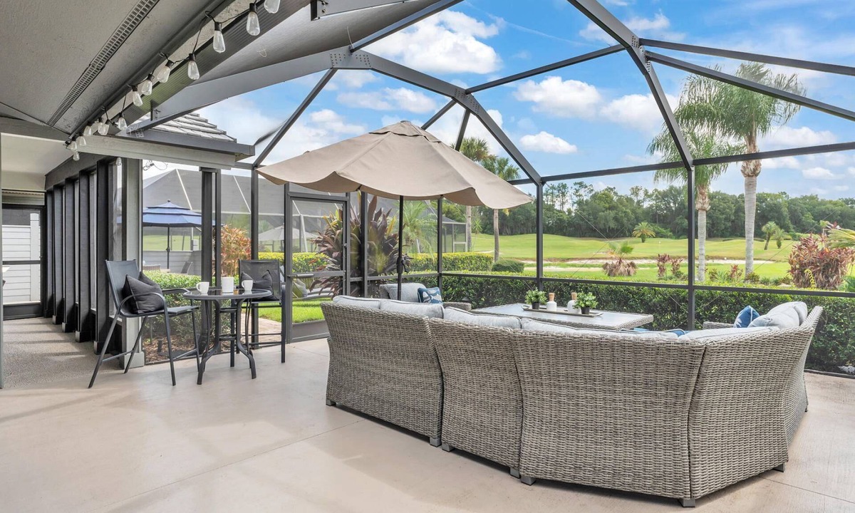 Fairway Village House | Golf & Water Views |Pets Okay |EV Charger |Near Dining |Saddlebrook Resort Amenities |30 Night Min