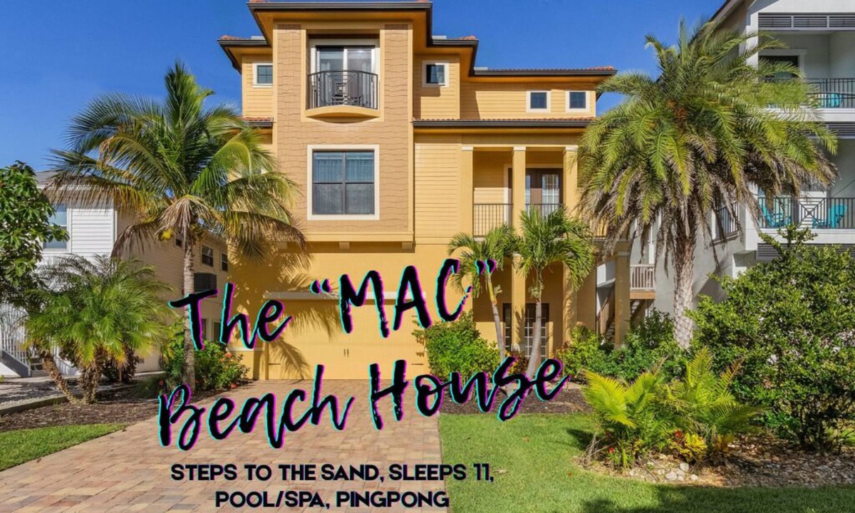 Bonita Springs House | GUEST FAVORITE, PREMIER LOCATION! "The Mac" Beach House! 7 Day+ Discount!