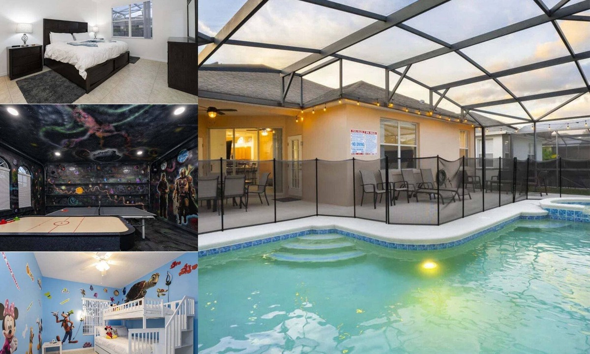 Haines City House | Haines City Beauty at Tower Lake! home with themed kids bedrooms