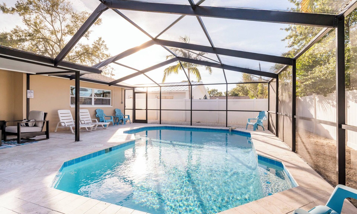 Largo House | Heated Private Pool + Game Room | Family & Group Favorite | Beach Minutes Away