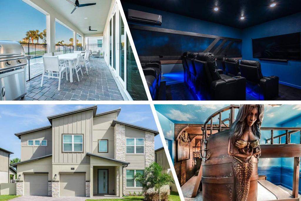 Melbourne Beach House | HI365SD 6 bed, Pirate, Theater