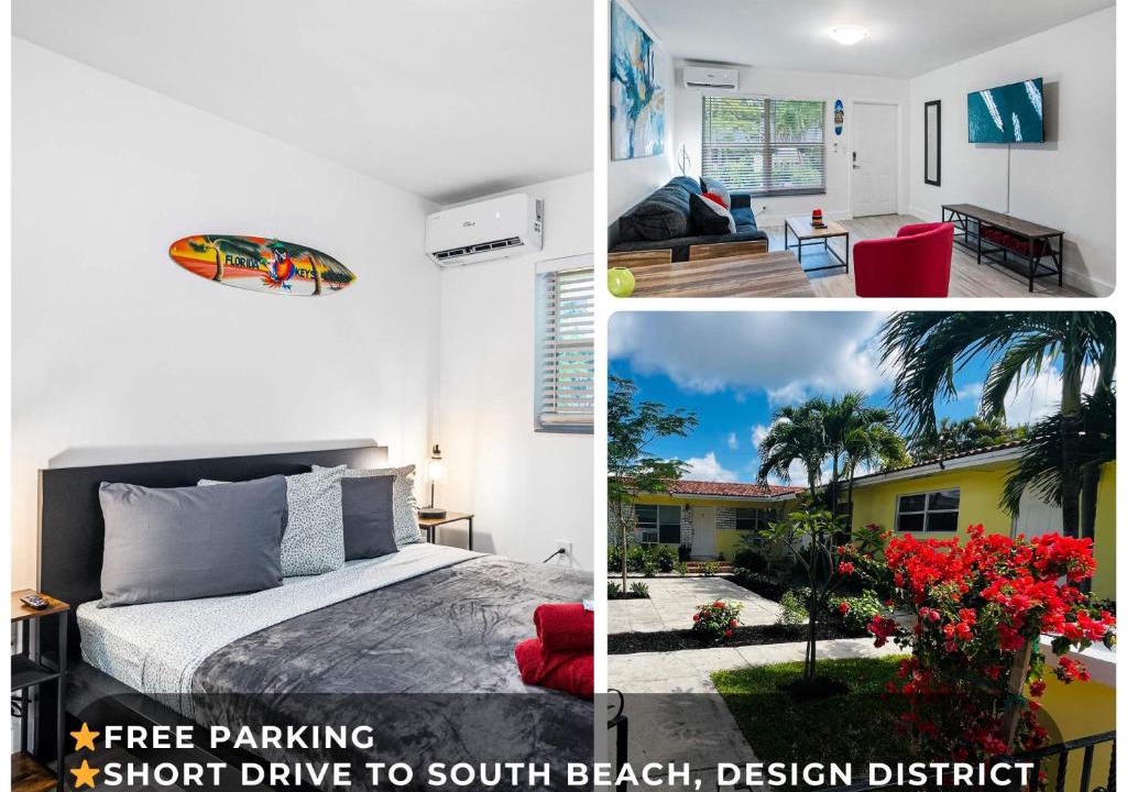 Northeast Miami Apartment | Huge 1 bed newly renovated free parking