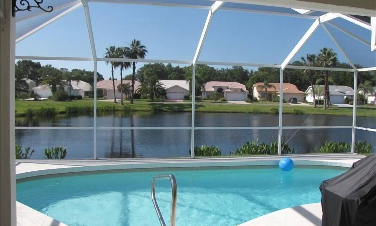 Palmer Ranch House | Immaculate, quiet, pet and family-friendly pool home backing on pond