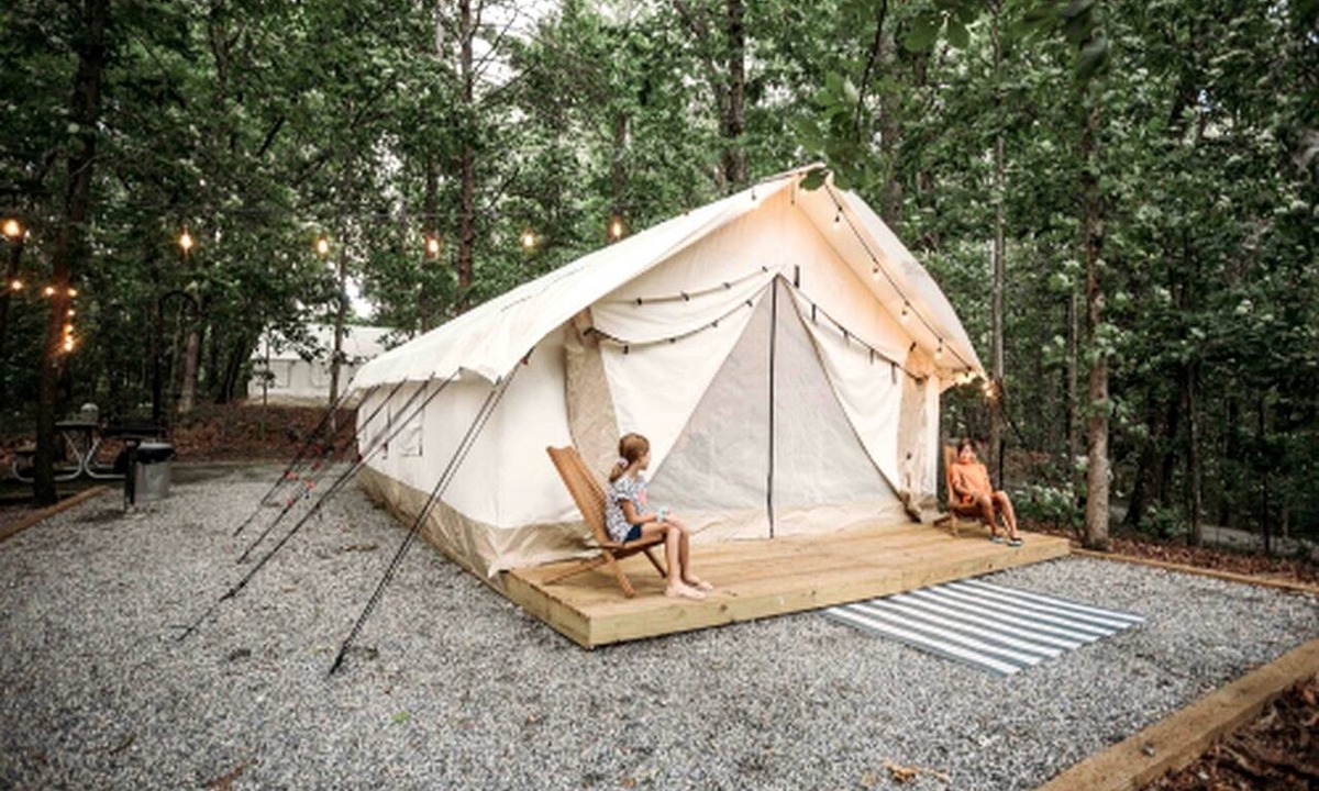 Osprey RV Rental | Incredible Tented Cabin with Stunning Forest Views in Sarasota, Florida
