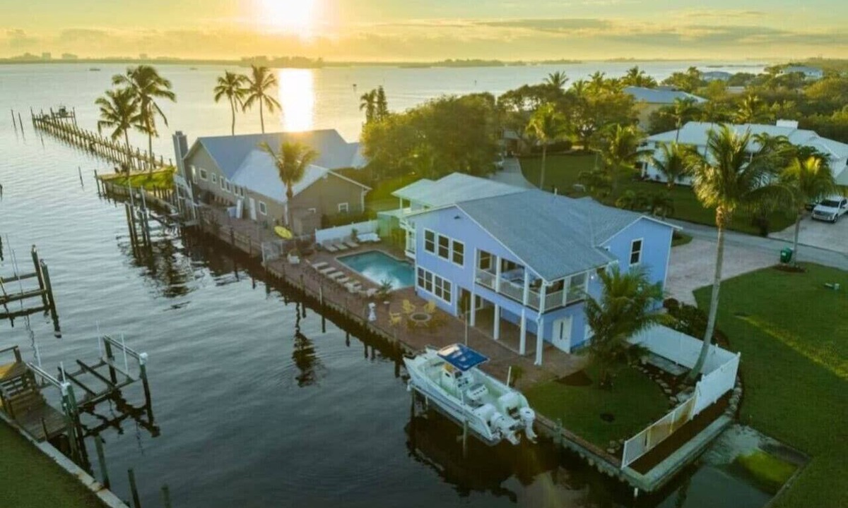 St. Lucie Village House | Intracoastal 6BR Home w/ Pool