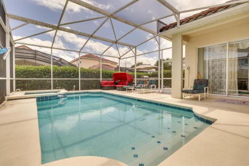 Tuscan Hills Villa | Lanai & Pool: Spacious Villa Near Disney!