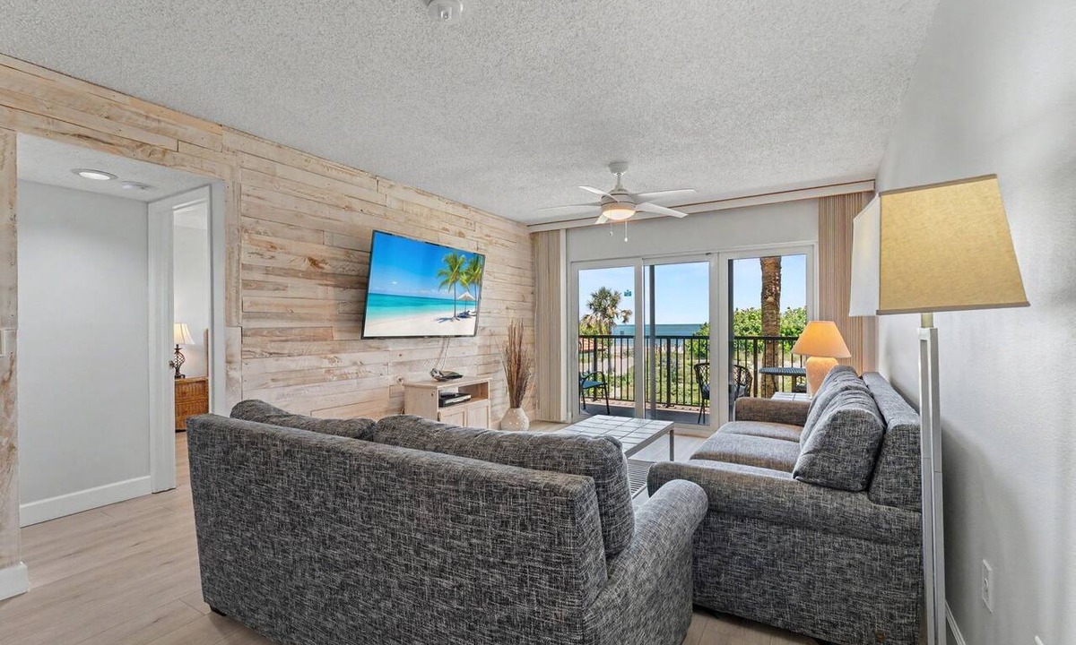 Sunset Beach Condo | Land's End 202-11, Beach front, Close to Pool!