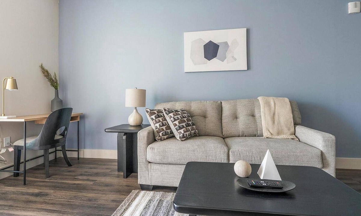 West 1st Street Apartment | Landing | Chic 1BD, Gym