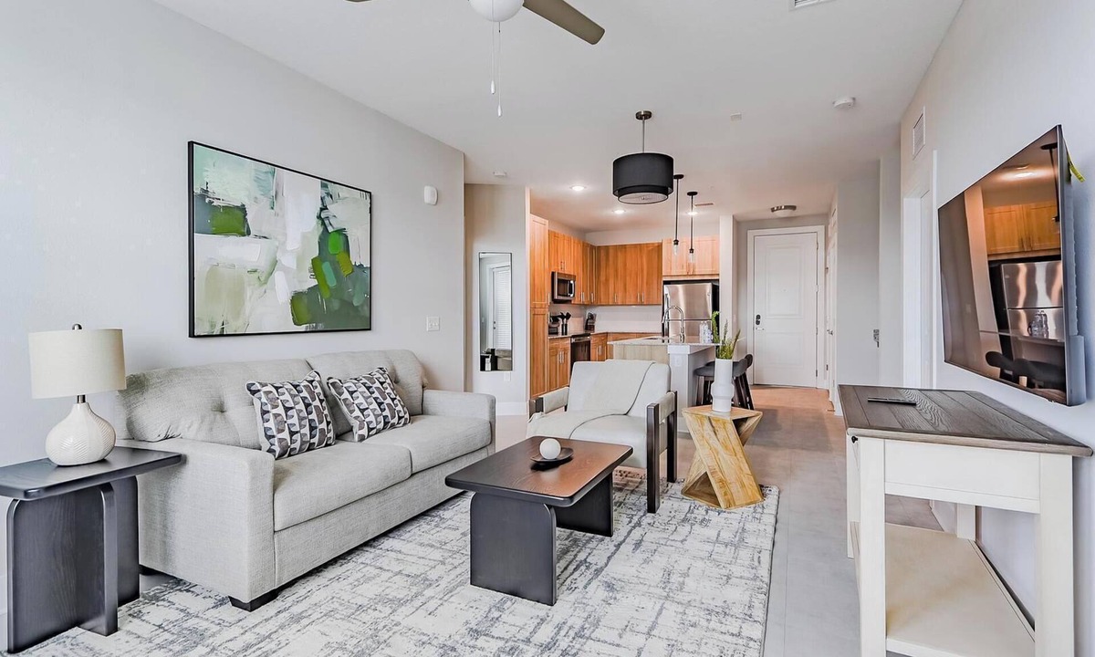 Interchange Square Apartment | Landing | Chic 2BD, Pool, Clubhouse