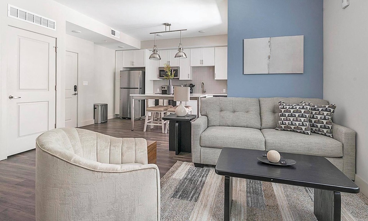West 1st Street Apartment | Landing | Spectacular 1BD, Gym