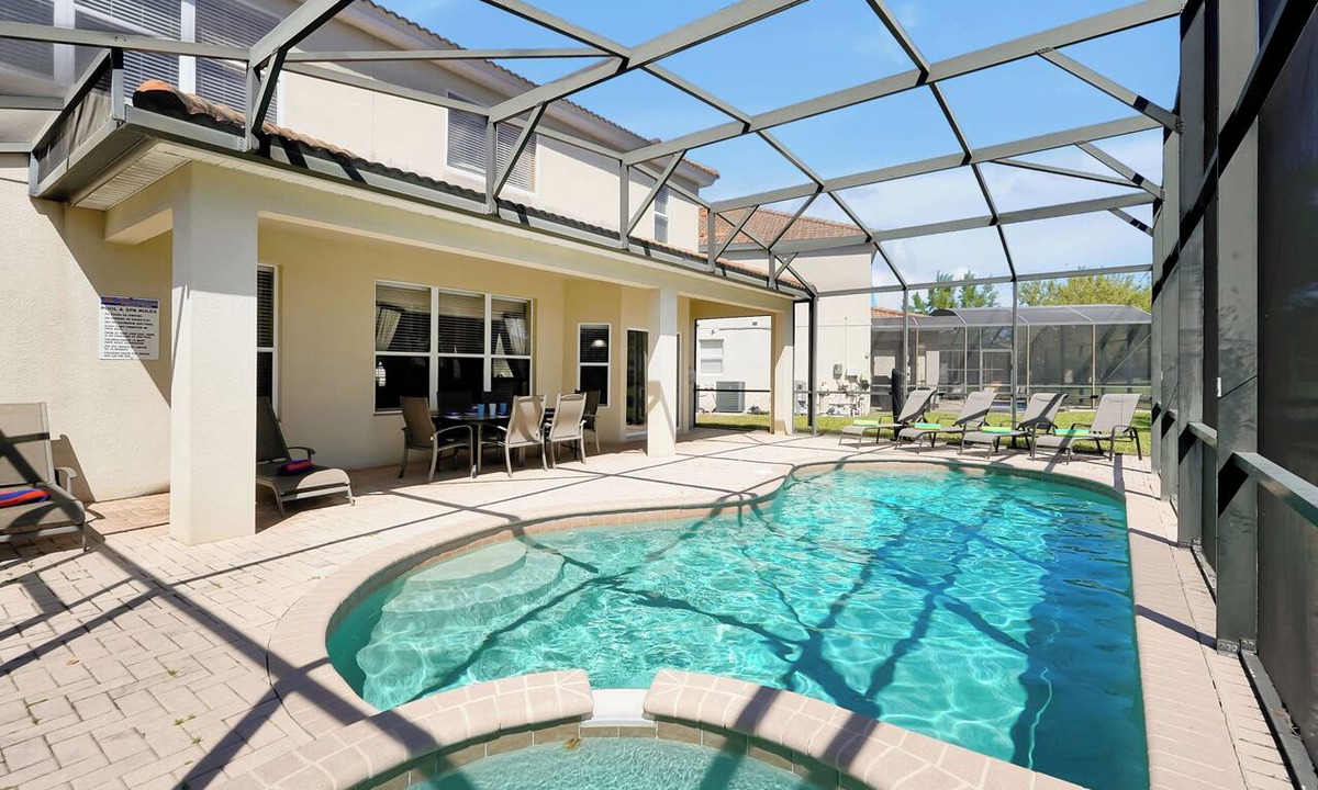Windsor Hills Villa | Luxury 6BR Windsor Hills, Private Pool & Spa, A/C Game Room, Near Disney