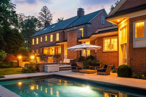 Princeton House | Luxury Princeton Estate Pool, Hot Tub, Sleeps 20