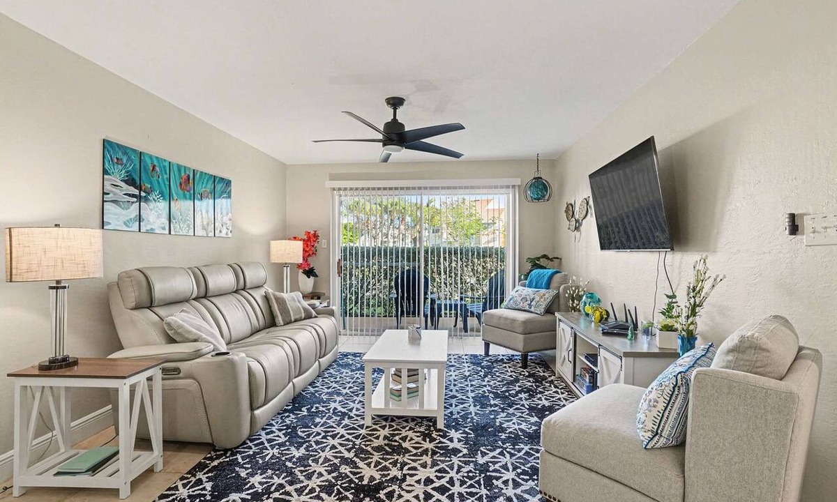 Ocean Side Village Condo | Michele · Ground Floor Beachside Condo · Half Mile from Beach
