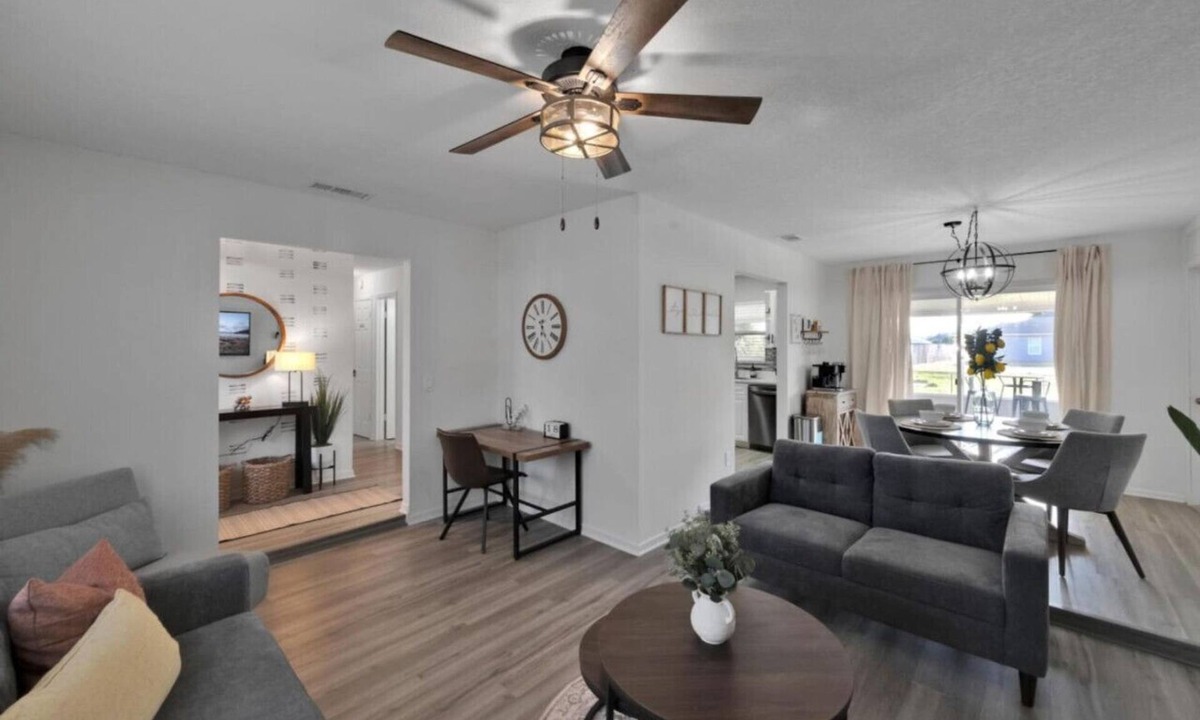 Port Saint Lucie House | Modern 3BR Home | Game Room, Arcades & Huge Patio for Family Fun