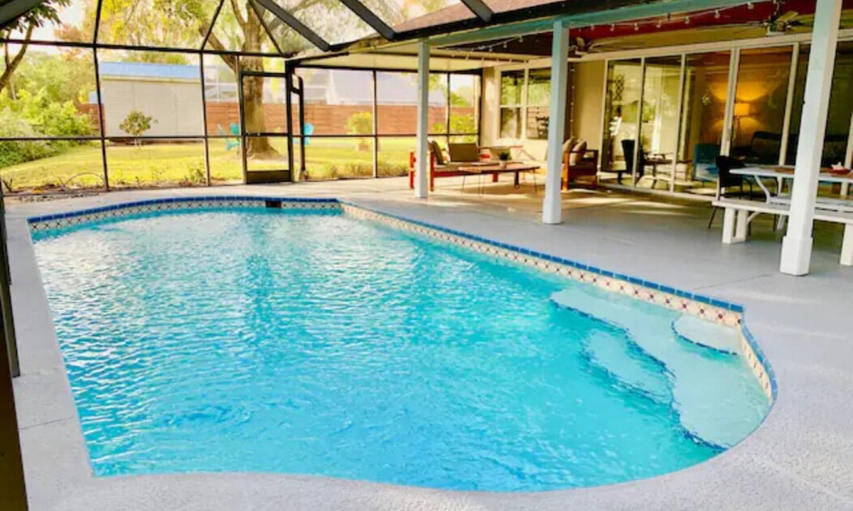 Jensen Beach House | NEW! Modern Jensen Beach Home w/Pool & Fire Pit!