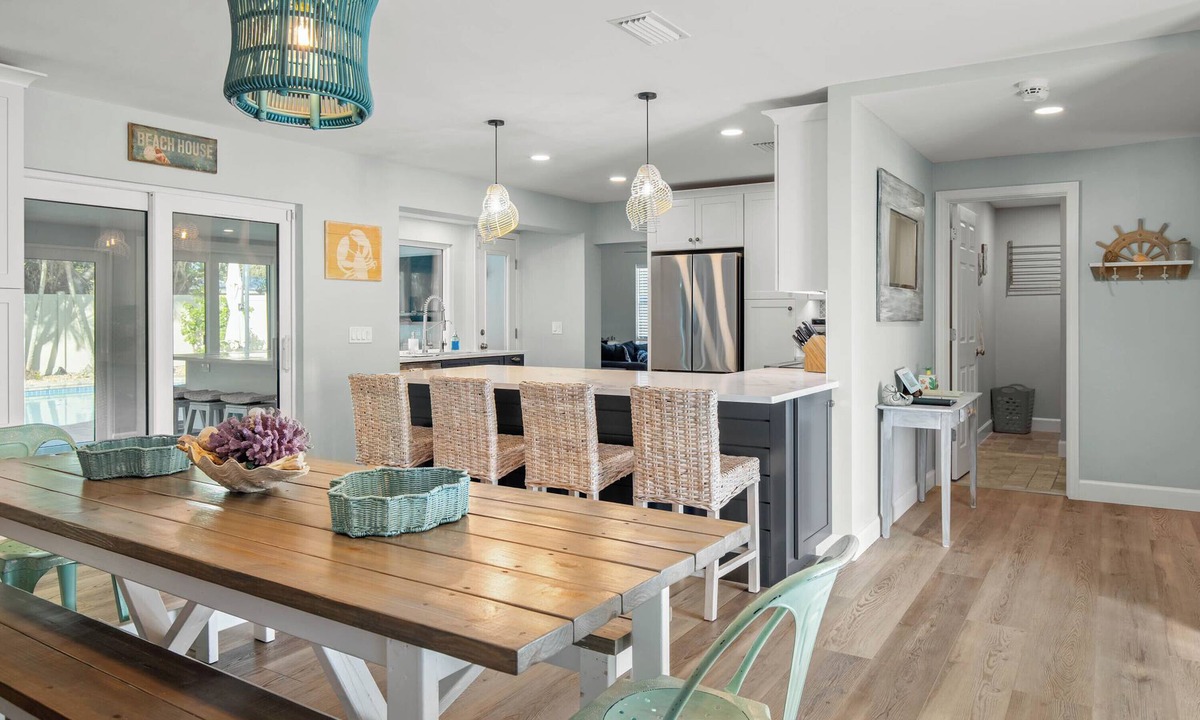 Melbourne Beach House | Newly renovated spacious 4BR home with pool & game room, 800m from the Beach