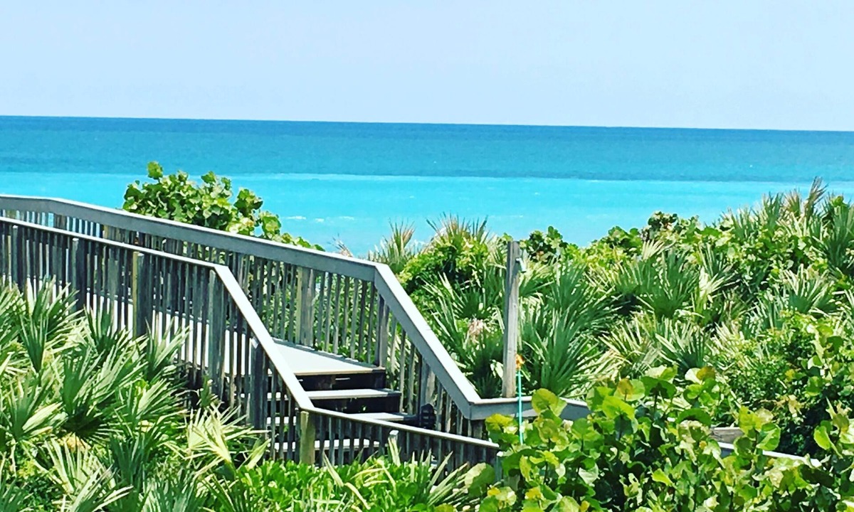 Stuart Condo | "Ocean Oasis" amazing views from direct beachfront condo on Hutchinson Island