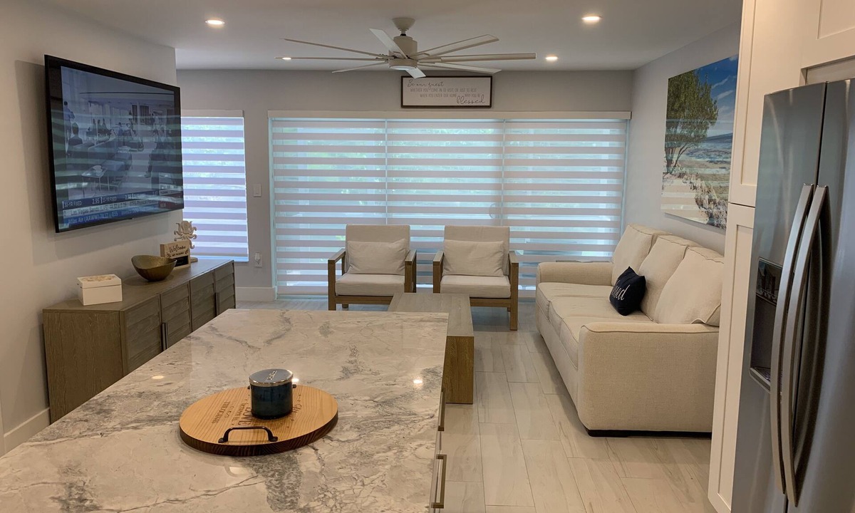 Rock Harbor House | Oceanside Key Largo Townhome, Private Marina, pools, Tennis and Golf Cart