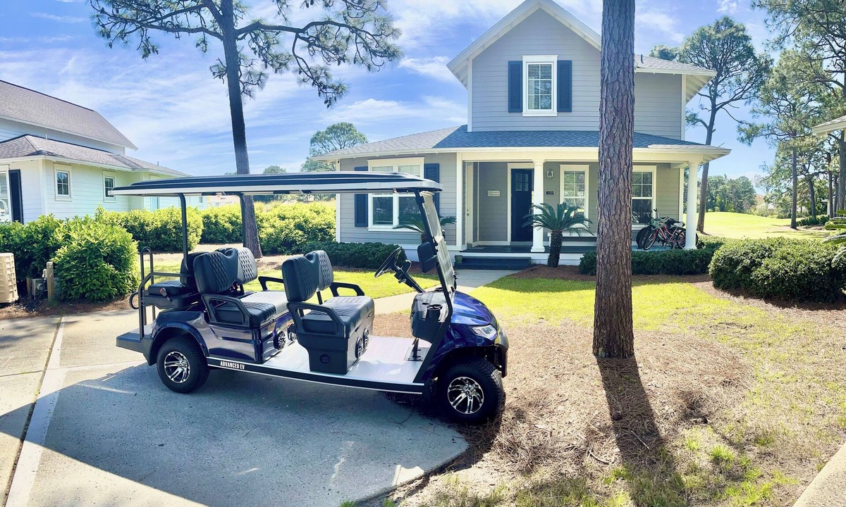 Laurel Grove House | Perfect for 3 Couples,6 seat golf cart, beach chairs,bikes, UPSTAIRS AC, NO PETS