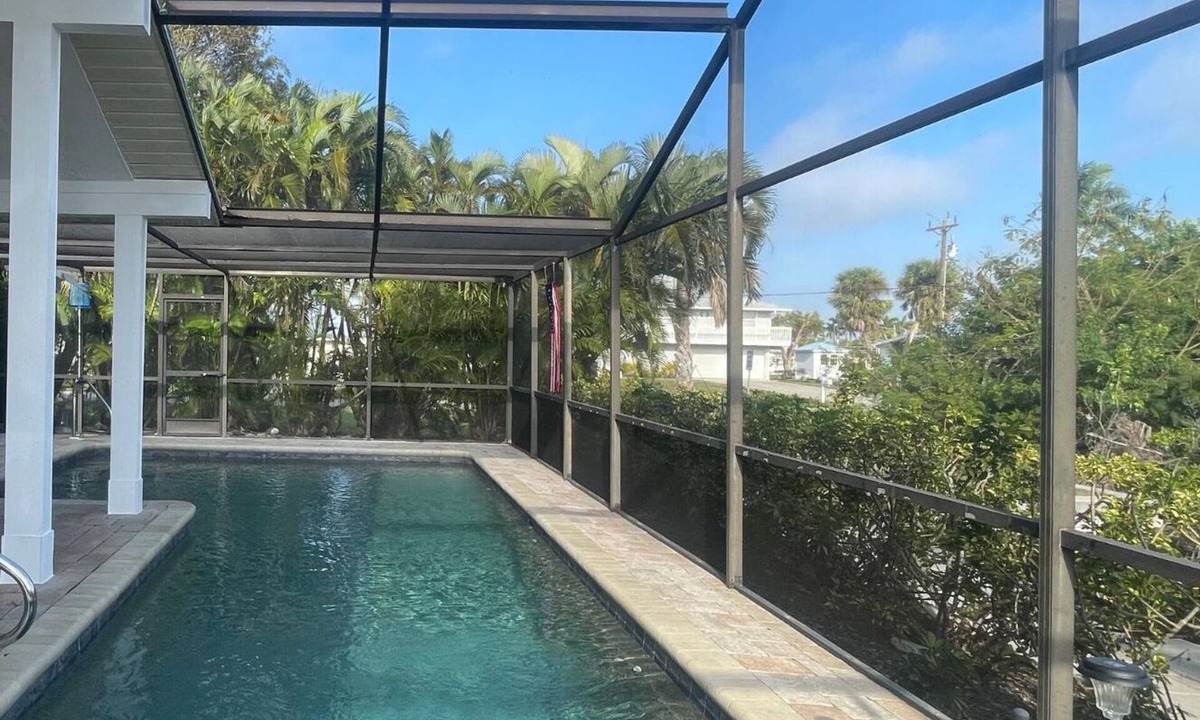 Saint James City House | Pet friendly 3 bedroom, 2 bath pool home with direct access.