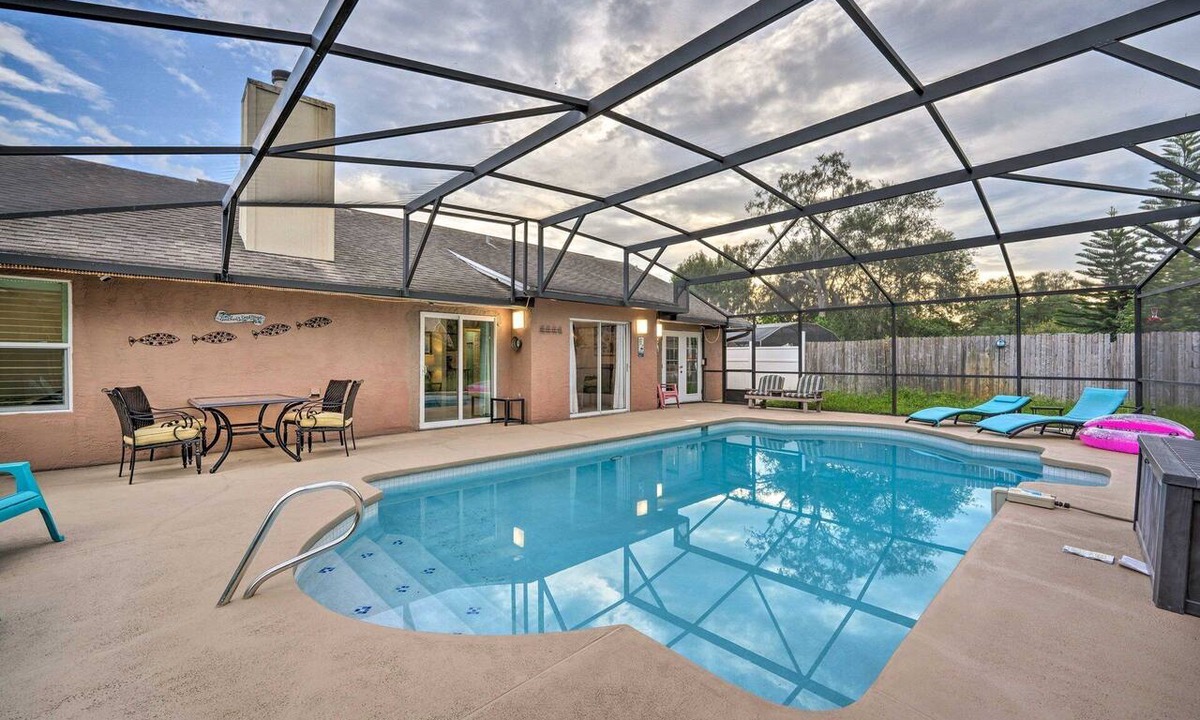 Fedhaven House | Phenomenal 3-bedroom house with AC in charming Kissimmee w/heated pool & lanai