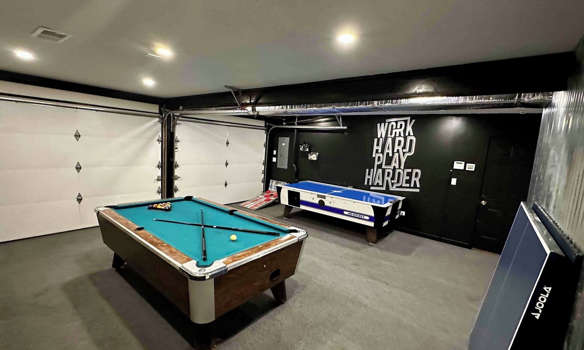 Long Pond House | Poconos Getaway with Game Rooms Theater & Hot Tub