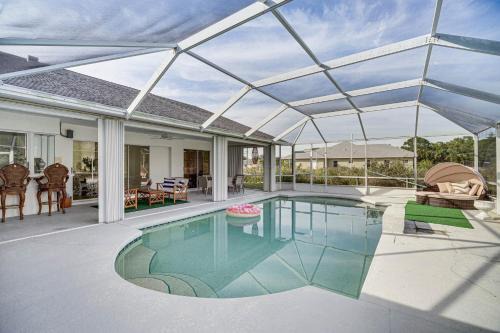 Port Saint Lucie House | Port St Lucie Canal-Front Home w/Heated Pool!