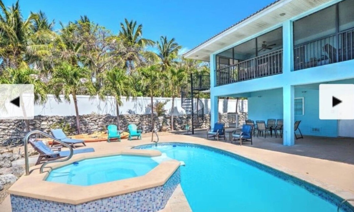 Marathon House | 🌊 Private Oasis With Pool Spa Dock and Ocean right in your backyard 🌊 allow pets