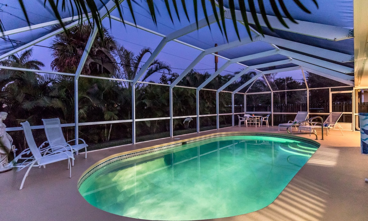 Sebastian Highlands House | 🍹🌞 Private Paradise! Heated Salt Water Pool, Fenced Yard, Near Beaches!